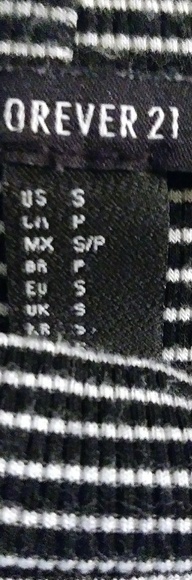 Black & White striped onesie - Picture 3 of 4